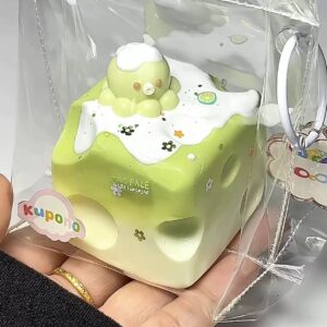 squid macha cheese  squishy