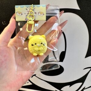 mini yellow cat squishy