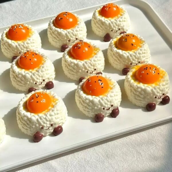 smile yolk riceball squishy