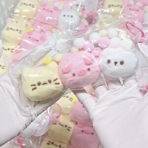 cat pig and rabbit squishy