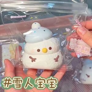 blue snow baby squishy
