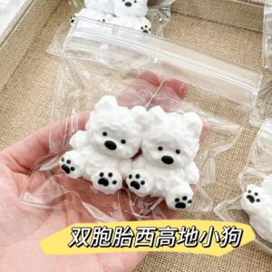 twins west highland dog squishy