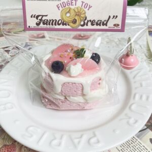 Peach cream cake squishy