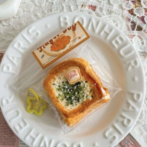 small two layer toast squishy