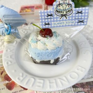 cherry seasalt cake squishy