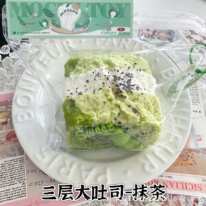 Matcha Cream Toast squishy